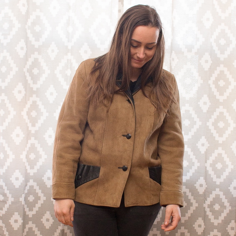 Vintage Suede Coat